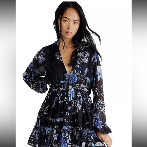 Free People Cherry Blossom Dress NWT! - Picture 3 of 3